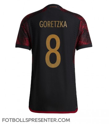 Tyskland Leon Goretzka #8 Borta Matchtröja VM 2022 Kortärmad